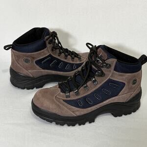 Nevados Hiking Boots Women’s 8 Brown Black Suede Leather High Top Outdoor Boots